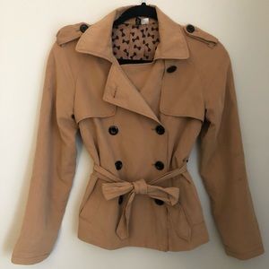H&M Trench Camel 4 Small